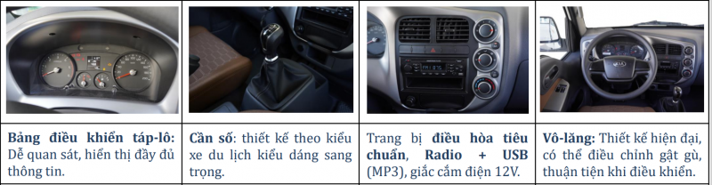 Điều hòa 2 chiều tiêu chuẩn, đồng hồ taplo thông minh