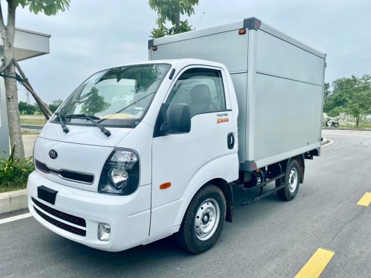Xe tải KIA K200S-4WD thùng kín mở 1 cửa hông