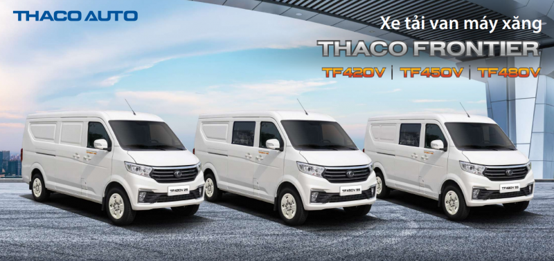 Các mẫu xe tải Van THACO mới nhất