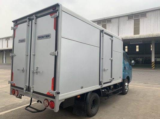 Thùng kín tiêu chuẩn chất liệu tôn kẽm mở 1 cửa hông