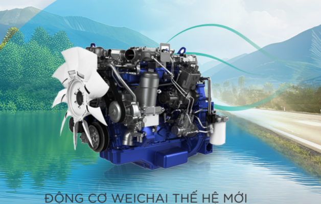 Động cơ WEICHAI thế hệ mới 160 mã lực