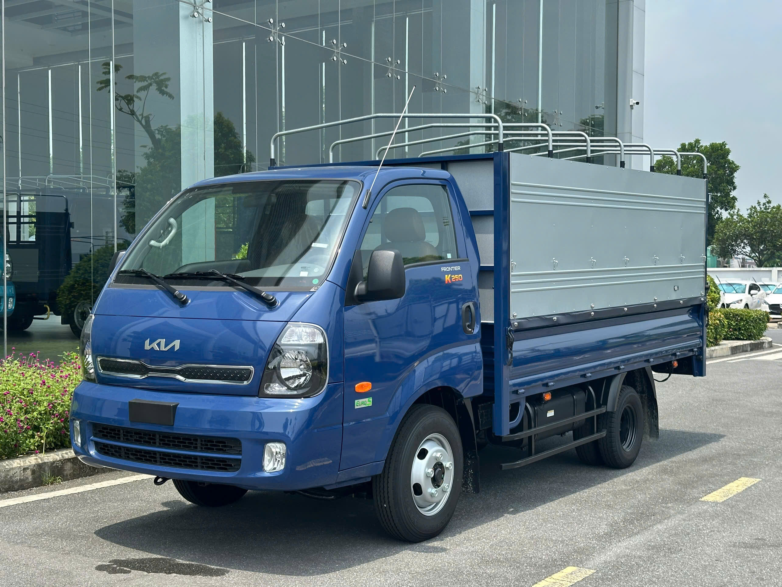 KIA K250 chỉ tiêu thụ 9 lít dầu / 100km